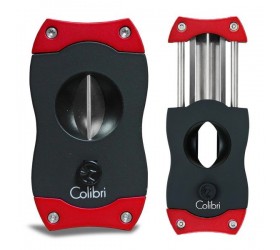 Ghilotina trabuc Colibri V Cut Black Red