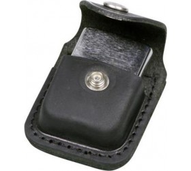 Set Bricheta Zippo Chrome Brushed Black