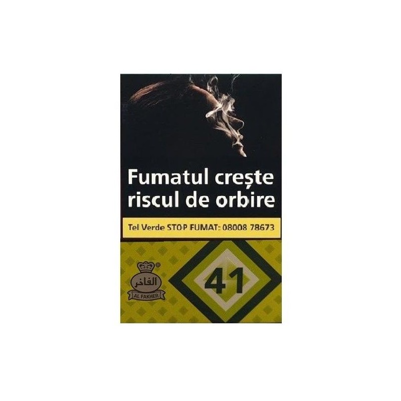 Tutun de narghilea Al Fakher Citrice si Menta No 41