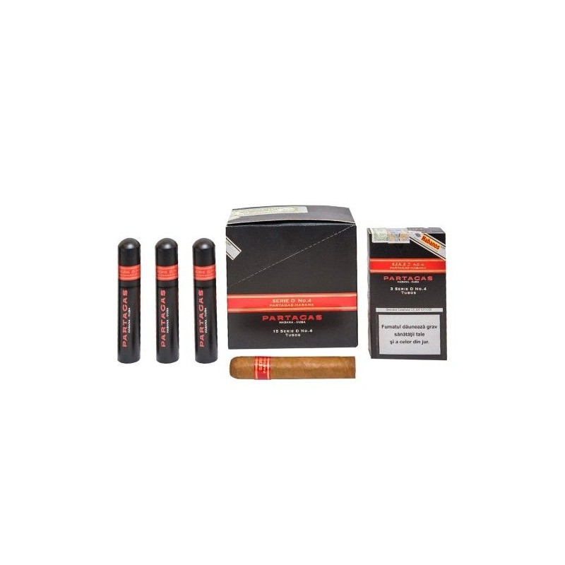 Trabucuri Partagas Serie D No 4 Tubos 3