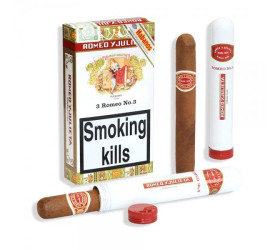 Trabucuri Romeo y Julieta Romeo No 3 Tubos 3