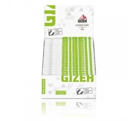 Foite de rulat Gizeh Super Fine Slim King Size 50 pachete