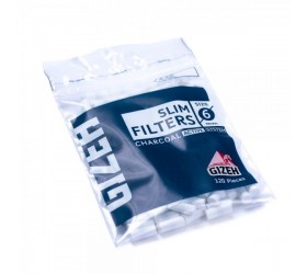 Filtre de rulat Gizeh Slim Filter Charcoal 120
