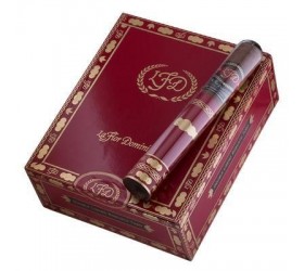 Trabucuri La Flor Dominicana Double Ligero Crystal Tubo Robusto 10