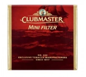 Tigari de foi Clubmaster Mini Filter Red 10