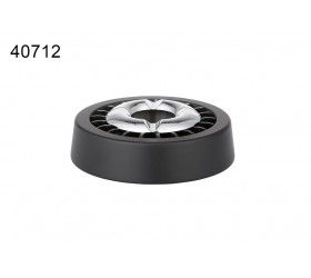Scrumiera tigari Angelo Smokeless Black Chrome 407120