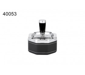 Scrumiera tigari Angelo Spin Black 400530