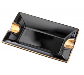 Scrumiera 2 trabucuri Angelo Black Gold