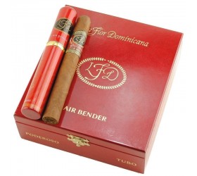 Trabucuri La Flor Dominicana Air Bender Poderoso Tubos 10