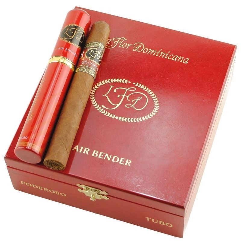 Trabucuri La Flor Dominicana Air Bender Poderoso Tubos 10