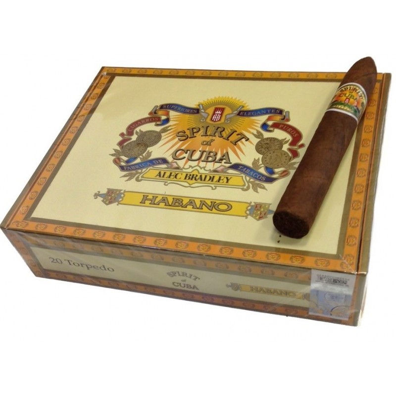 Trabucuri Alec Bradley Spirit of Cuba Habano Torpedo 20