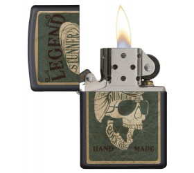 Bricheta Zippo 29630 Legendary Rocker Skull