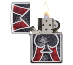 Bricheta Zippo 28952 Ace Spade Design