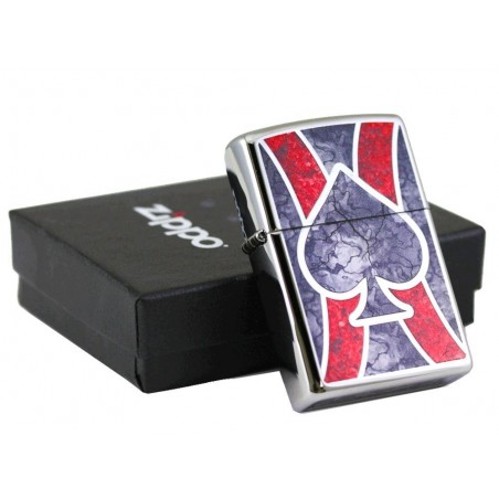 Bricheta Zippo 28952 Ace Spade Design