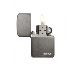 Bricheta Zippo Executiv 1941 Replica Black Ice Logo