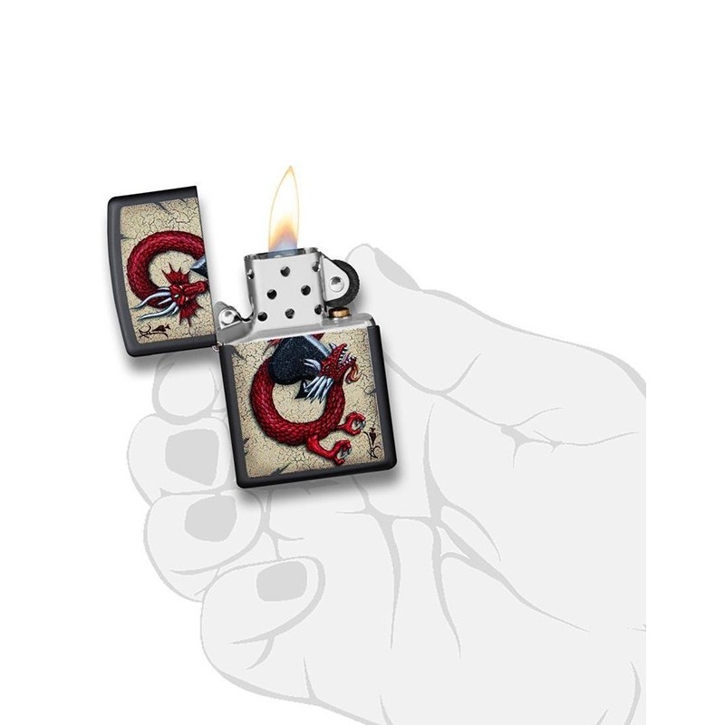 Bricheta Zippo 29840 Special Edition Dragon Ace Design