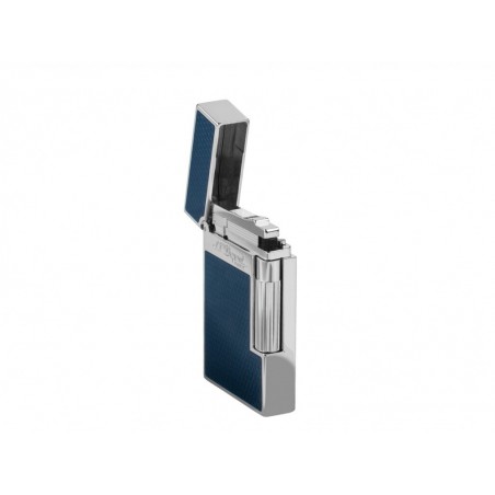 Bricheta S.T. Dupont L2 Firehead Guilloche Blue 016252