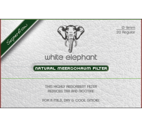 Filtru pipa Natural Meerschaum White Elefant 20