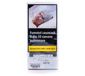Tigari de foi Cohiba White Club si bricheta Cohiba
