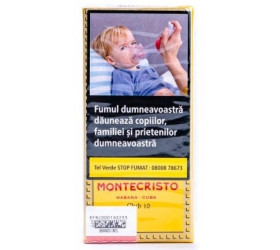 Tigari de foi  Montecristo Club 10 cigarillos