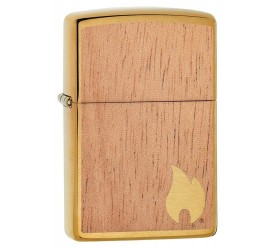 Bricheta Zippo 29901 Classic WoodChuck USA Flame