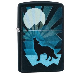 Brichetă Zippo 29864 Wolf Howling at Moon