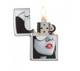 Bricheta Zippo 28274 Sunglasses High Polish Chrome