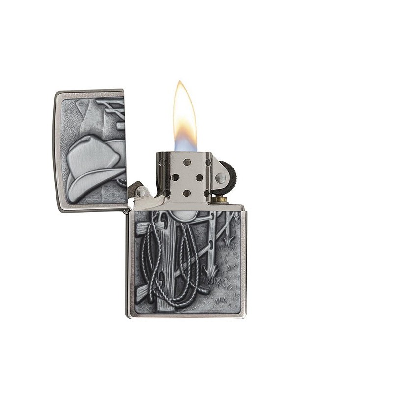 Bricheta Zippo 24879 Classic Resting Cowboy