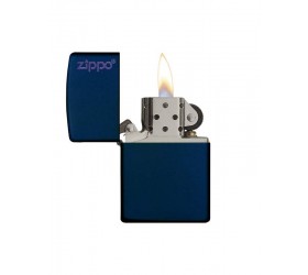 Bricheta Zippo 239 Navy Matte Zippo Logo