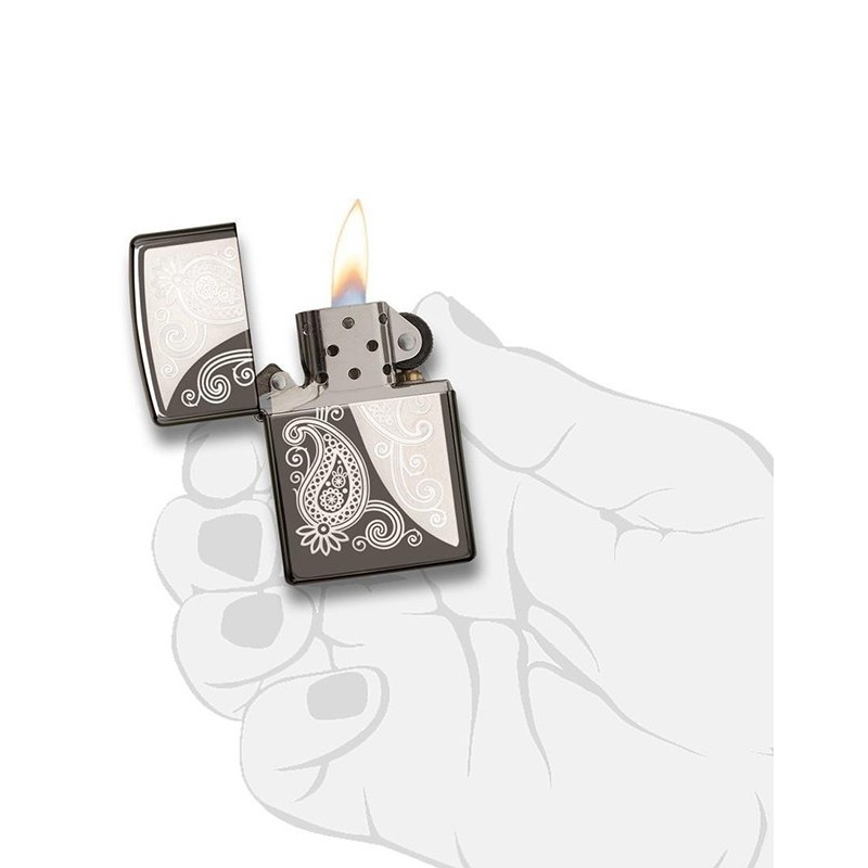 Bricheta Zippo 29511 Classic Paisley Design