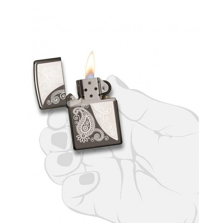 Bricheta Zippo 29511 Classic Paisley Design