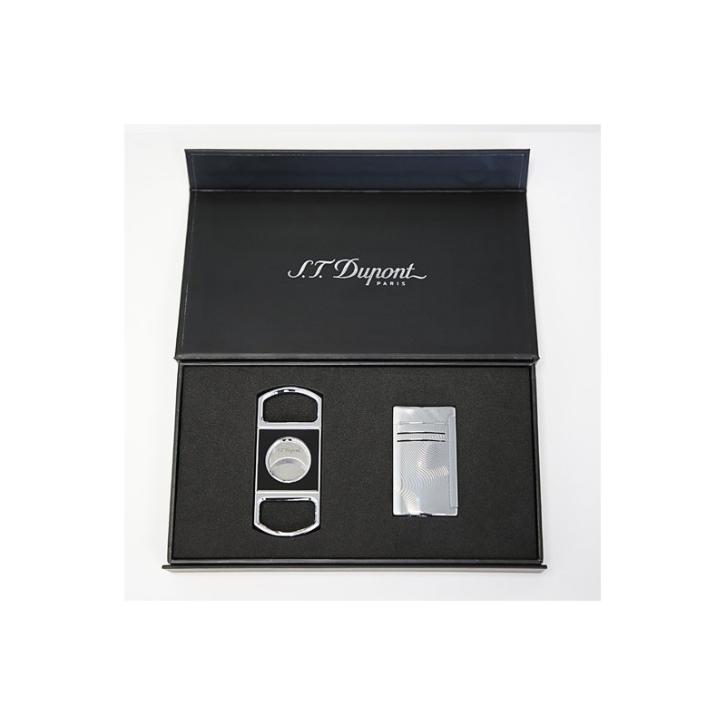 Set S.T Dupont bricheta Maxijet Vibration si Cutter Traditional
