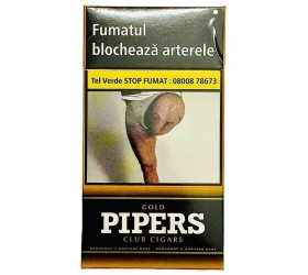 Tigari de foi Pipers Gold Club 10