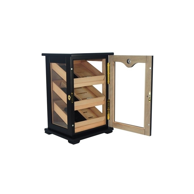 Umidor trabucuri Cabinet Tower Andreas Black 150