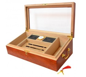 Humidor trabucuri Cabinet Andreas Glasstop 120