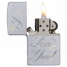 Bricheta Zippo 205 I Love You