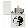 Bricheta Zippo Yin Yang Cats Design
