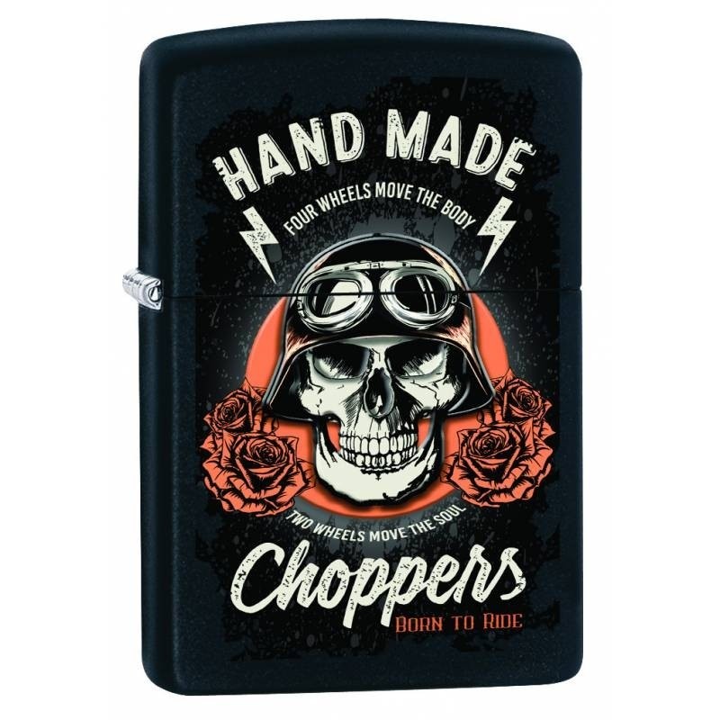 Cele mai frumoase brichete.Cumpar Bricheta Zippo Biker Skull de vanzare.