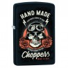 Bricheta Zippo Biker Skull
