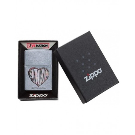 Bricheta Zippo Kurt Cobain Heart