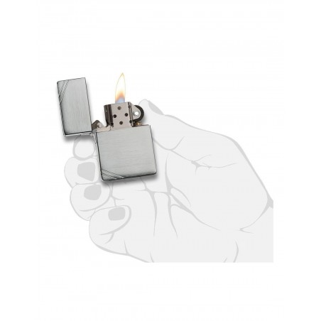 Brichet Zippo Executiv 1935 Replica Brushed Chrome