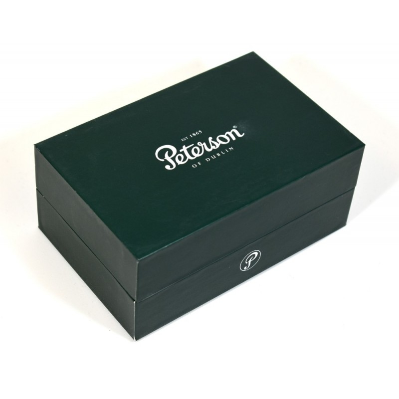 Pipa Peterson Sherlock Holmes Dark Smooth Strand P-Lip promotie pipe