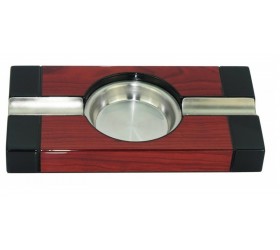Scrumiera 2 trabucuri Wood Cherry