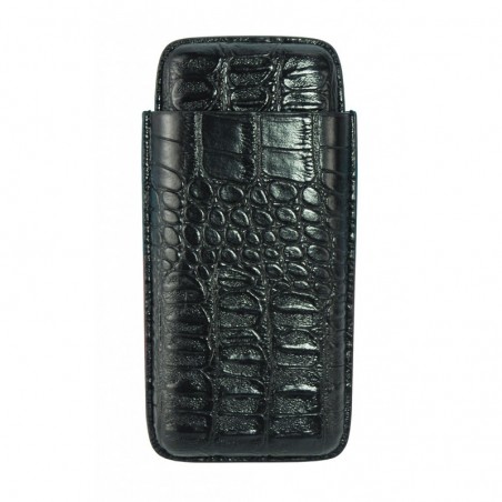 Etui si cutit trabucuri Andreas Croco Black