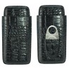 Etui si cutit trabucuri Andreas Croco Black