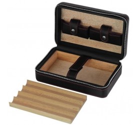 Umidor Trabucuri Travel Andreas Black - Elegant & Compact