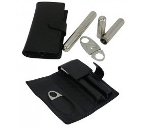 Set accesorii trabucuri Andreas Black Tube
