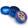 Grinder metal Calavera Toro Albastru
