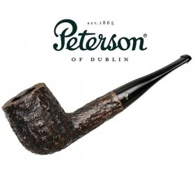 Pipa Peterson Aran Rusticated 107 Fishtail 9mm