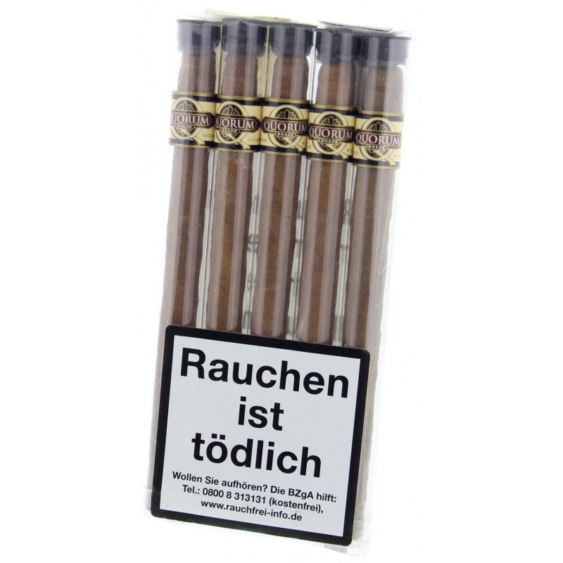 Trabucuri Quorum Shade Delgado Tubes Slim Corona 5
